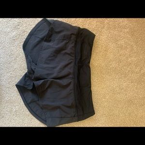Black Lululemon Shorts size 2